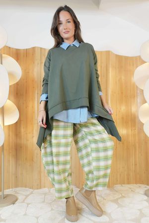 Apres Dip Side Top Khaki /13=